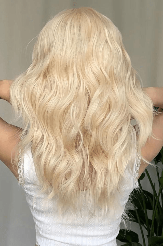 Perruque blonde
