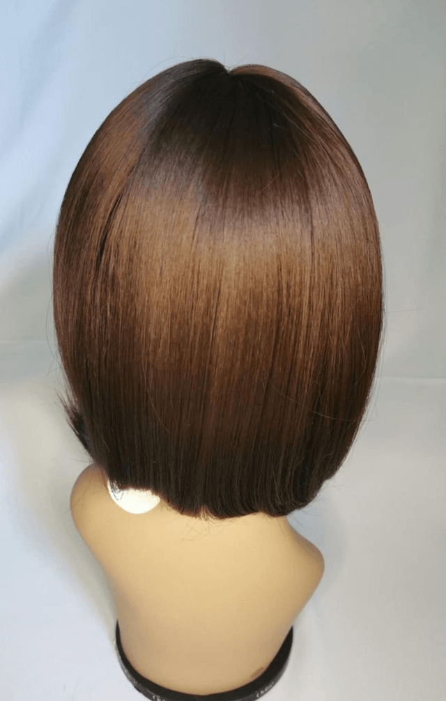 Perruque courte chocolat 