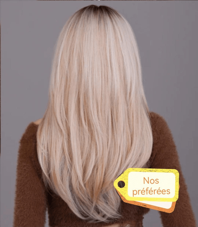 Perruque blonde longue