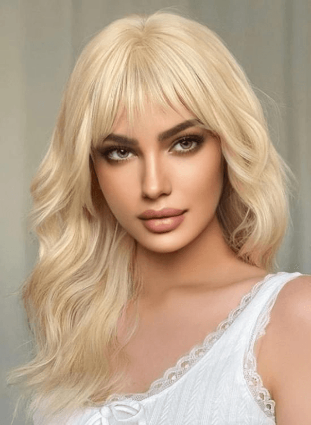 Perruque blonde