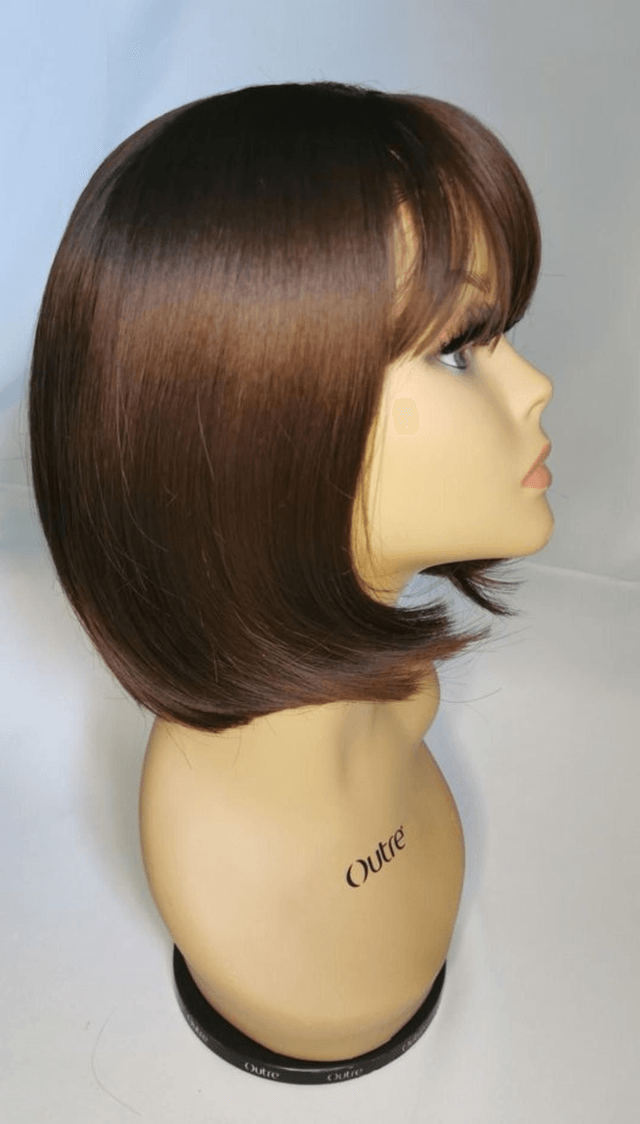 Perruque courte chocolat 